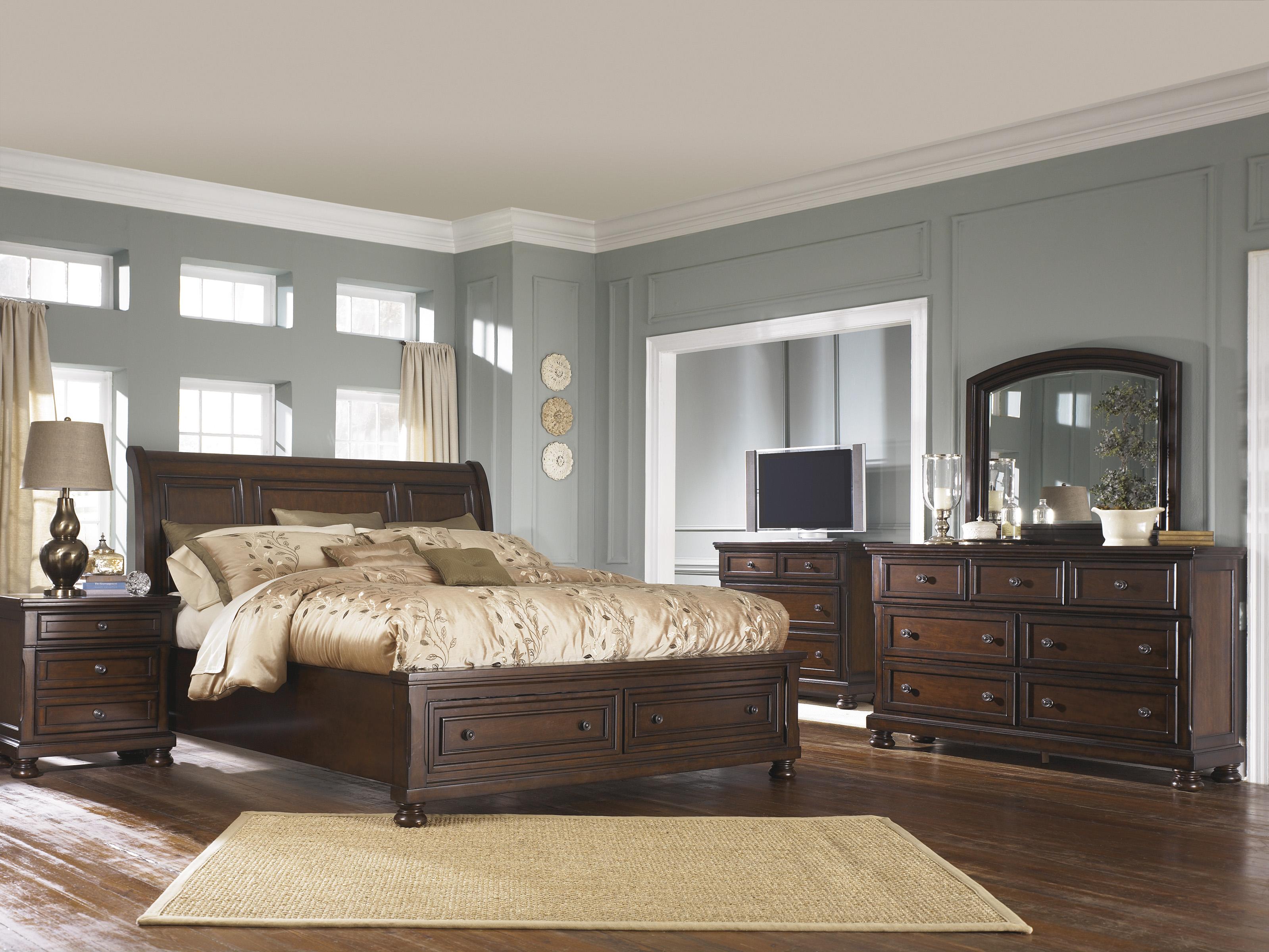 Ashley porter king bedroom set sale